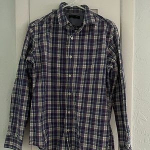 Men's Banana Republic Plaid Button Down Shirt